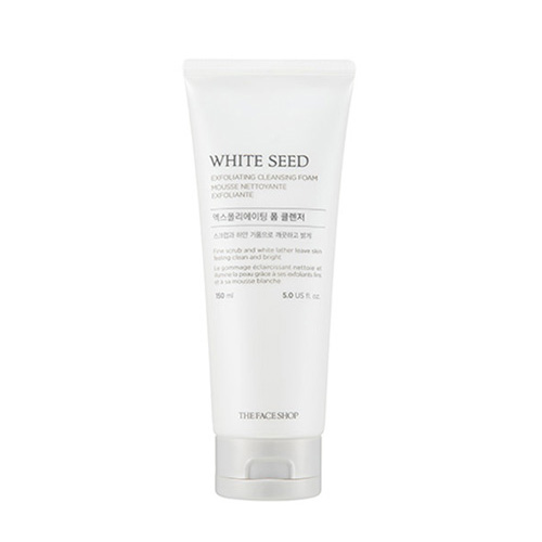 Product photo of THE FACE SHOP White Seed Exfoliating Foam Cleanser