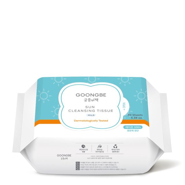 Product photo of GOONGBE Mild Sun Cleansing Tissue