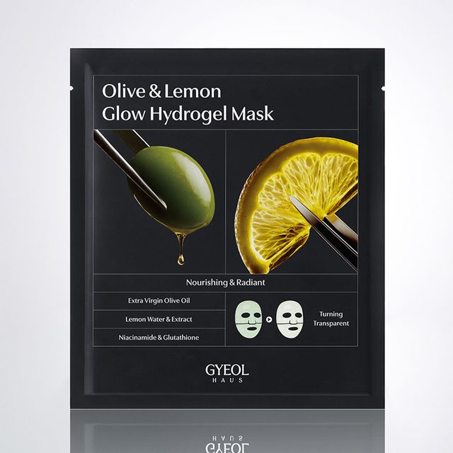 Product photo of Olive & Lemon Glow Hydrogel Mask