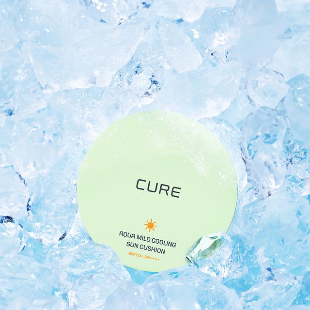 Product photo of CURE Aqua Mild Cooling Sun Cushion