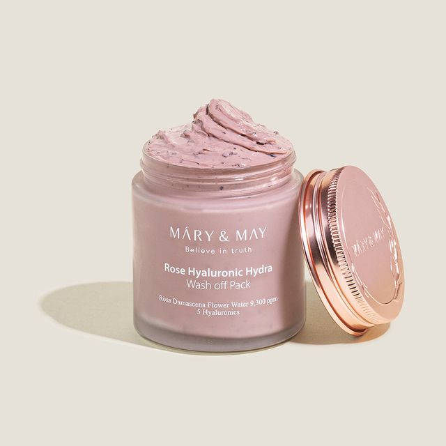 Product photo of Mary&May Vegan Rose Hyaluronic Hydra Wash off Pack