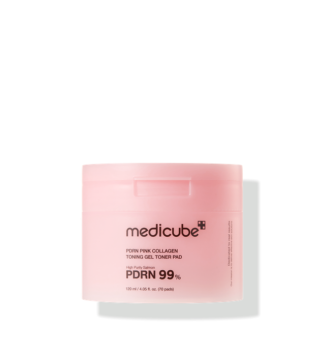 Product photo of PDRN Pink Toning Gel Toner Pad