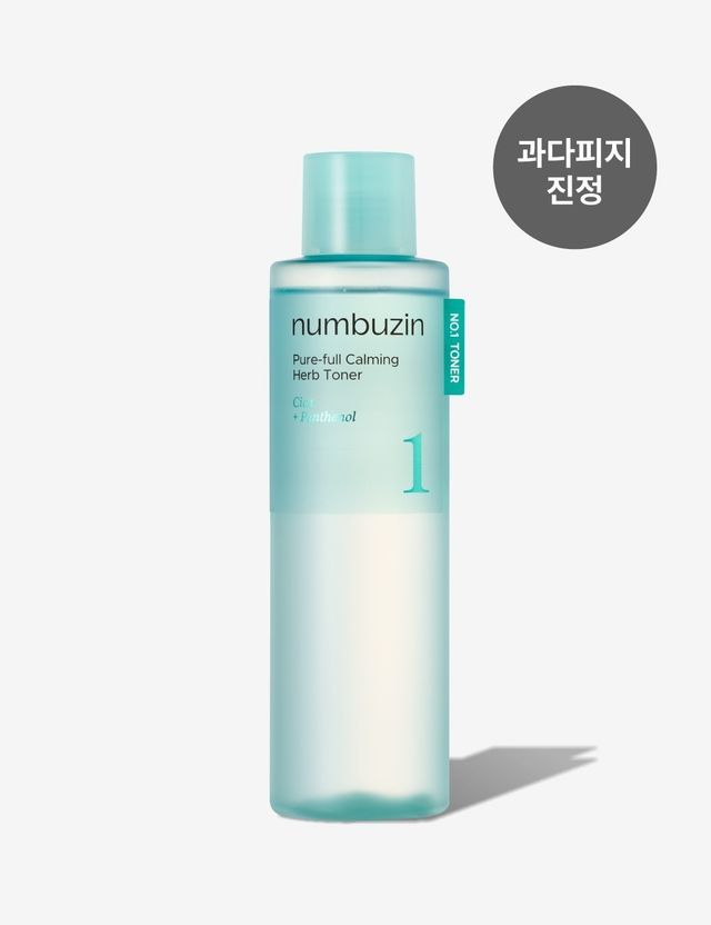 Product photo of numbuzin No.1 Pure Calming Herb Toner