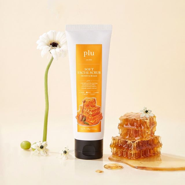 Product photo of PLU Soft Facial Scrub Honey & Sugar