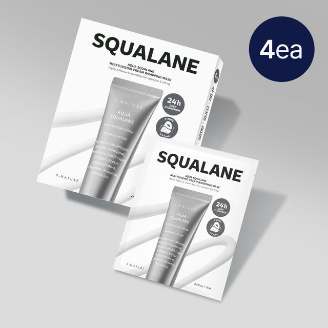 Product photo of S.NATURE Aqua Squalane Moisturizing Cream Wrapping Mask
