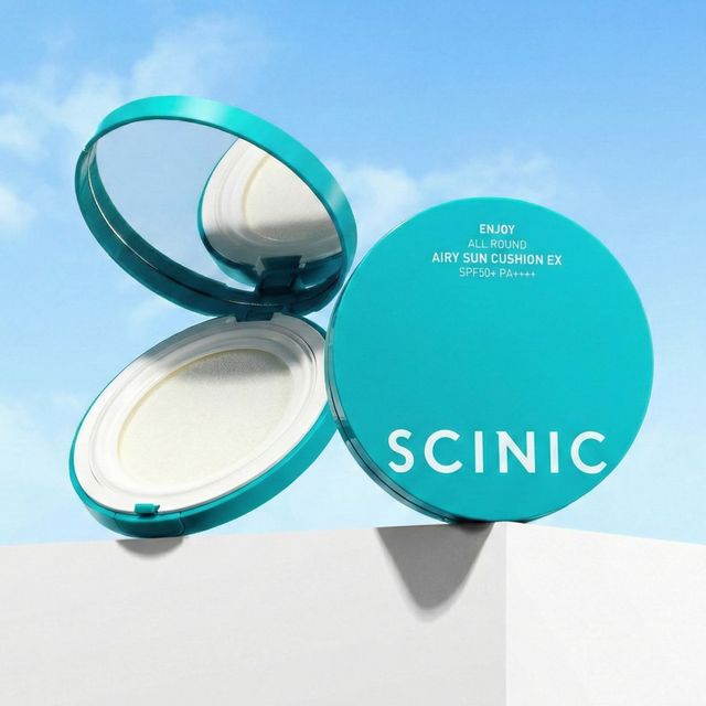 Product photo of SCINIC Enjoy All-Round Airy Sun Cushion EX
