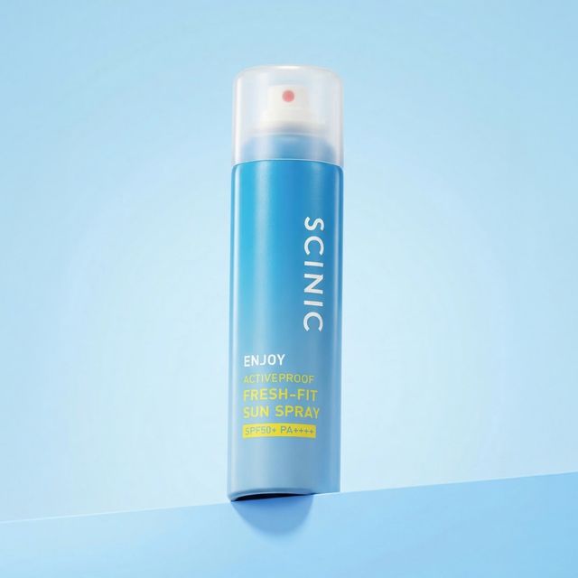 Product photo of SCINIC Enjoy Active Proof Fresh Fit Sun Spray 100ml SPF50+ PA++++