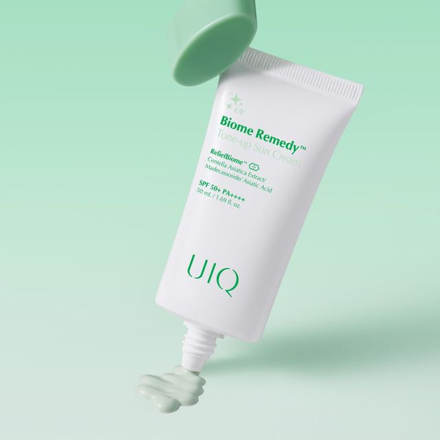 Product photo of Biome Remedy Tone-Up Sun Cream Green